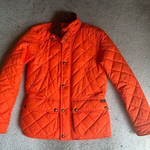 Polo by Ralph Lauren Quilted Orange Jacket